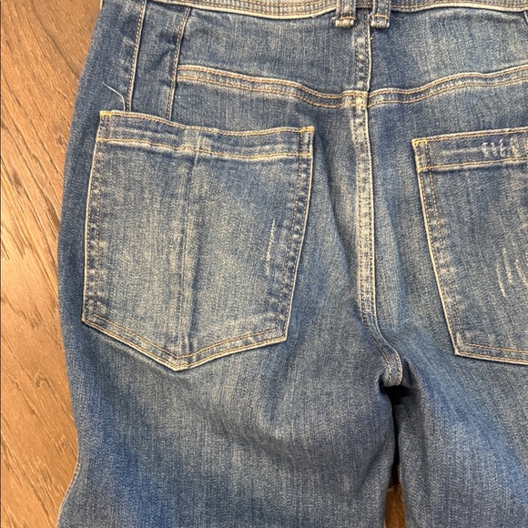 Pilcro Relaxed Fit Blue Boyfriend Jeans - Picture 9 of 9